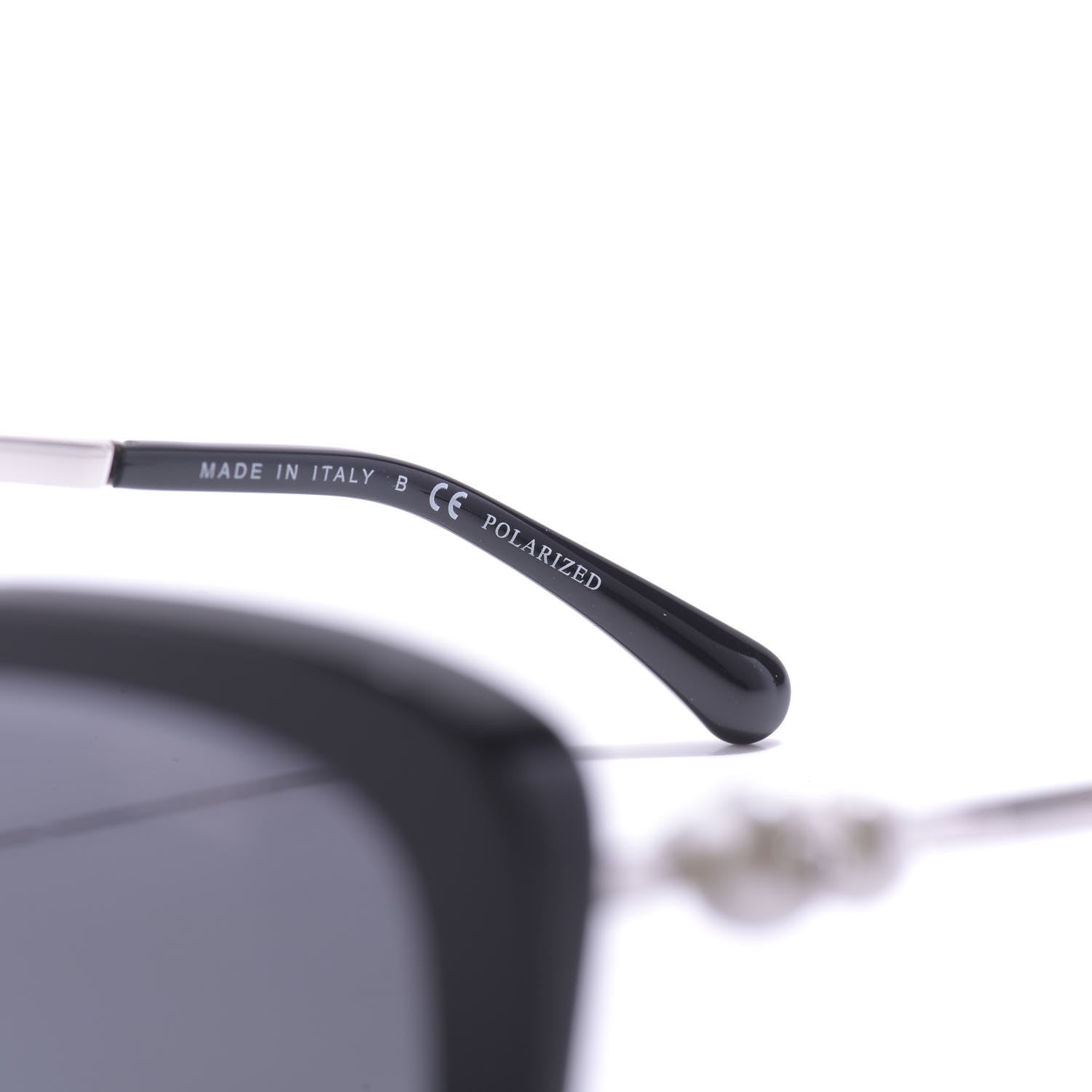Chanel Polarized Pearl Sunglasses 5339-H Black 6 of 12