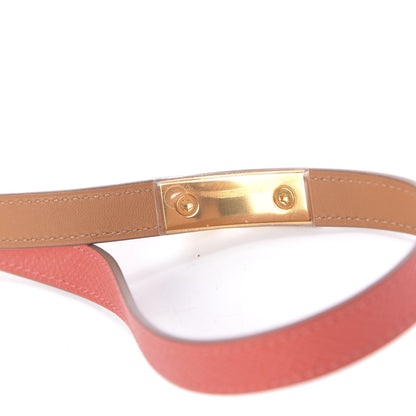 Hermes Epsom Rivale Double Tour Bracelet S Rose Jaipur 4 of 5