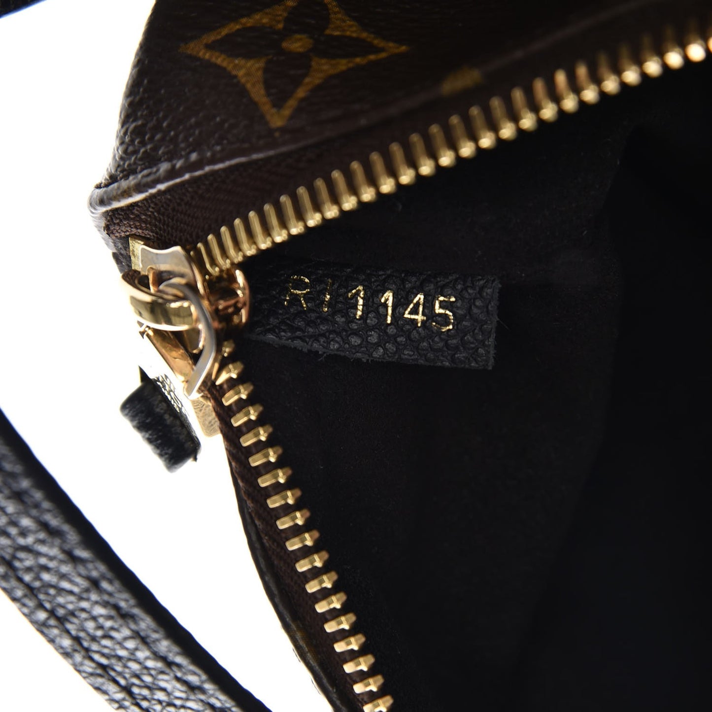 Monogram Twice Pochette Black
