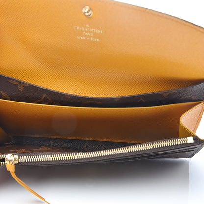 Louis Vuitton Monogram Emilie Wallet Mimosa 4 of 6