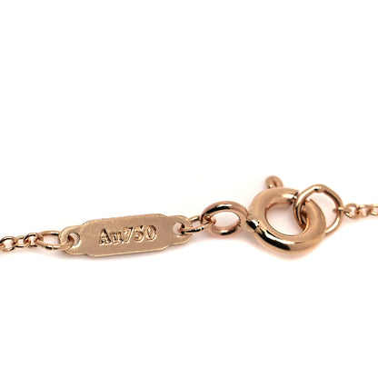 Tiffany 18K Rose Gold Wine and Dine Pendant Necklace 4 of 6