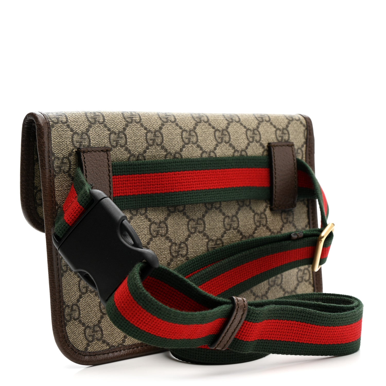 Gucci GG Supreme Monogram Neo Vintage Web Belt Bag Brown 3 of 11