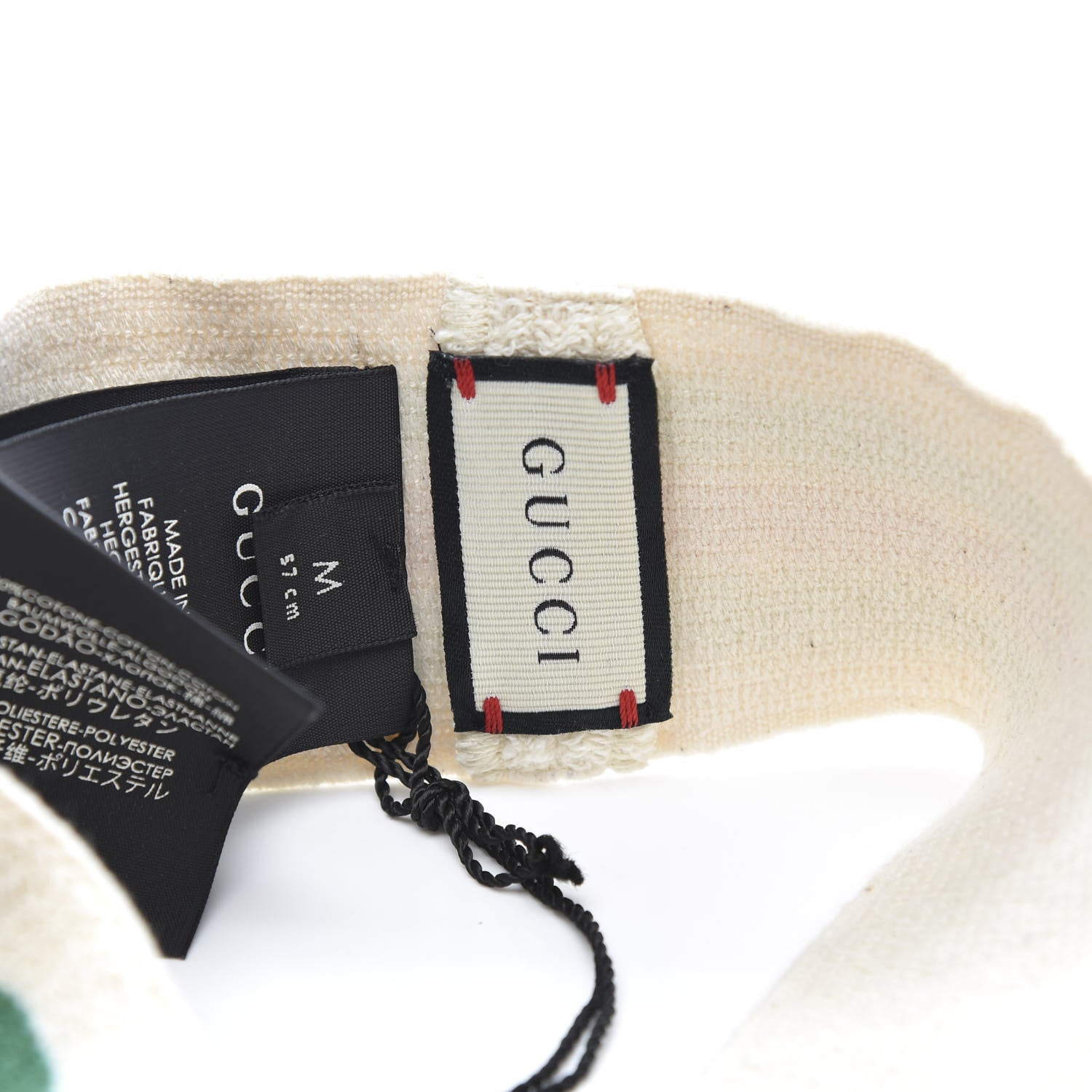 Gucci Cotton Interlocking G Headband and Wrist Set M Multicolor 5 of 7