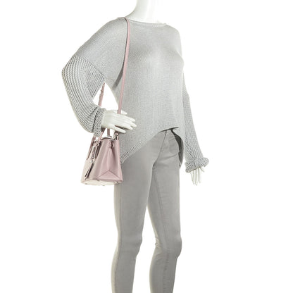 Prada Saffiano Cuir Small Twin Tote Mughetto 2 of 12