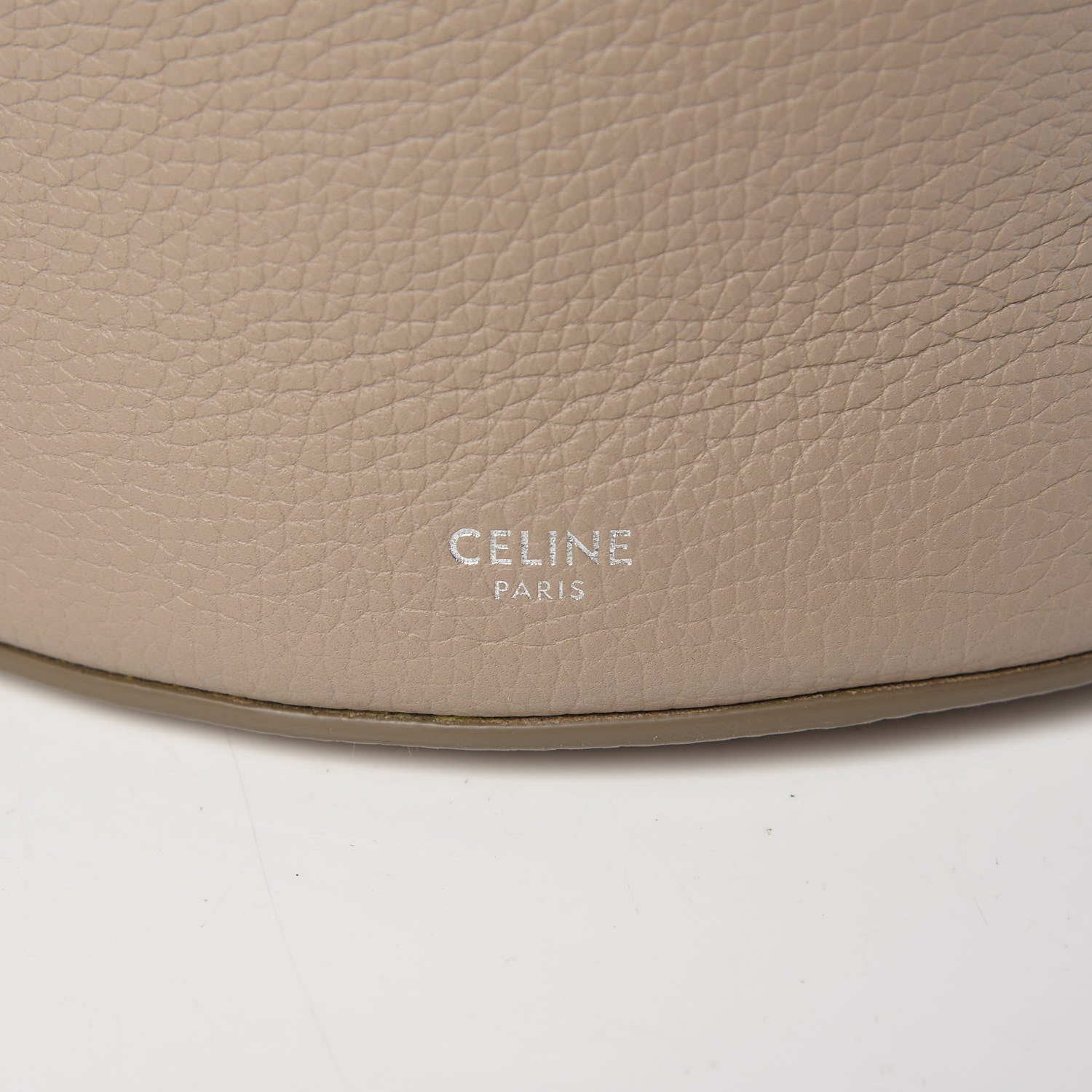 Celine Supple Grained Calfskin Big Bag Bucket Light Taupe 9 of 9