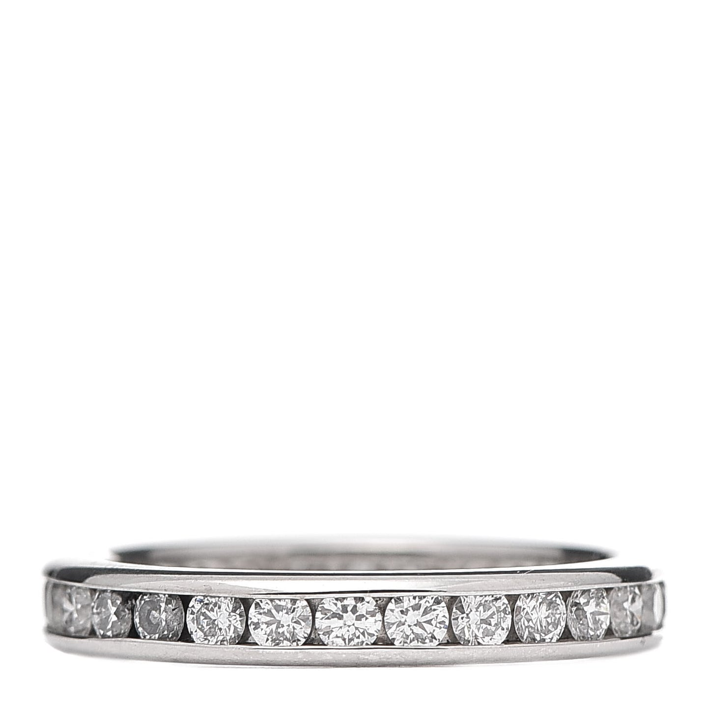 Platinum Diamond 1.00ctw Eternity Band Ring 53 6.5
