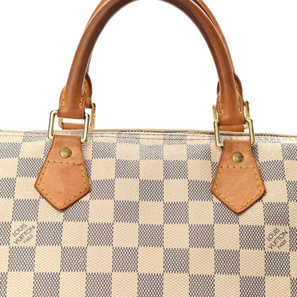 Louis Vuitton Damier Azur Speedy 30 8 of 13