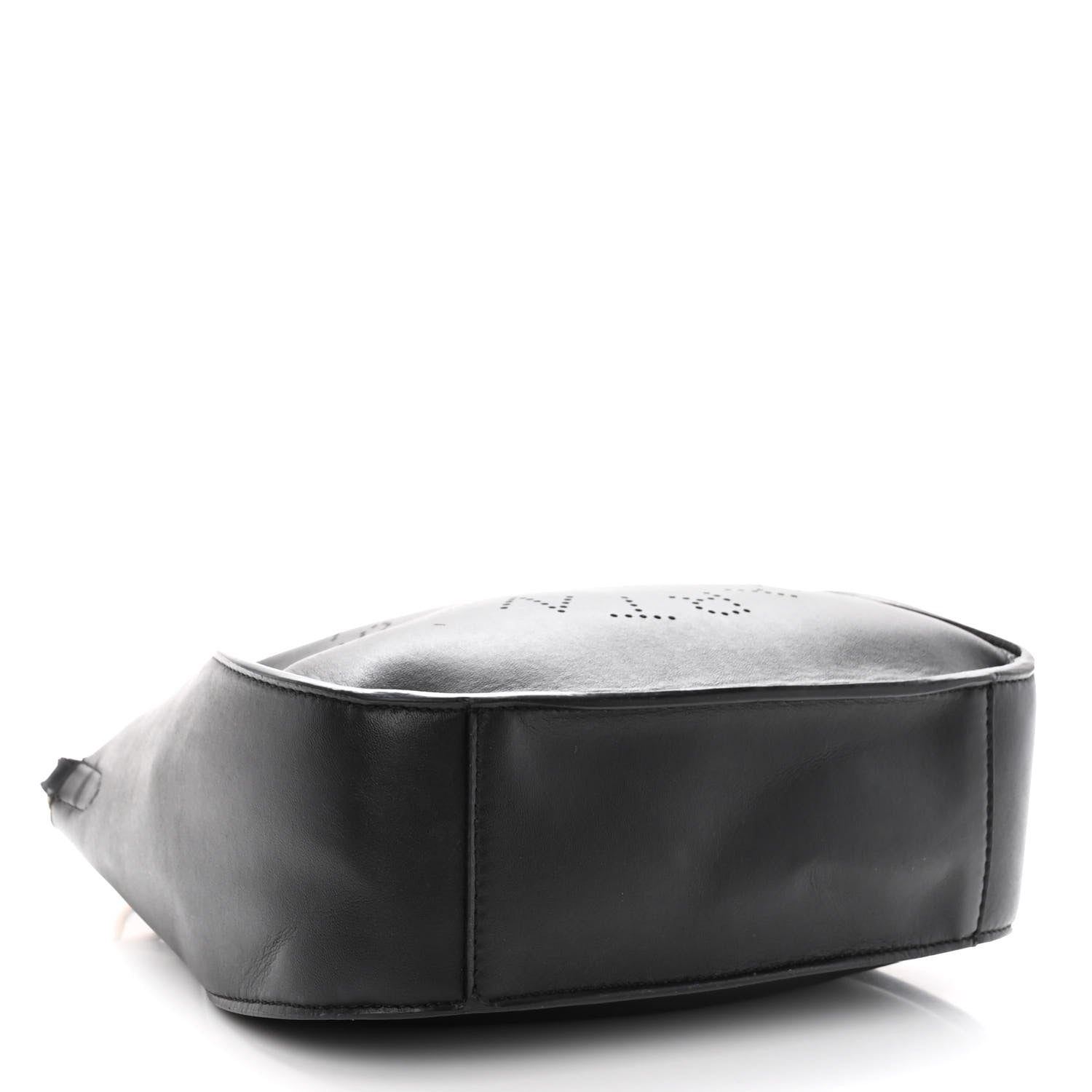 Stella McCartney Eco Alter Nappa Perforated Logo Mini Crossbody Black 4 of 18