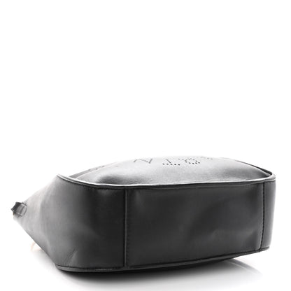 Stella McCartney Eco Alter Nappa Perforated Logo Mini Crossbody Black 4 of 18