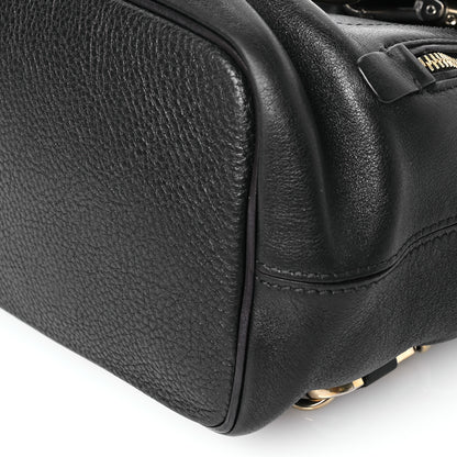 Chloe Suede Calfskin Small Faye Backpack Black 12 of 13