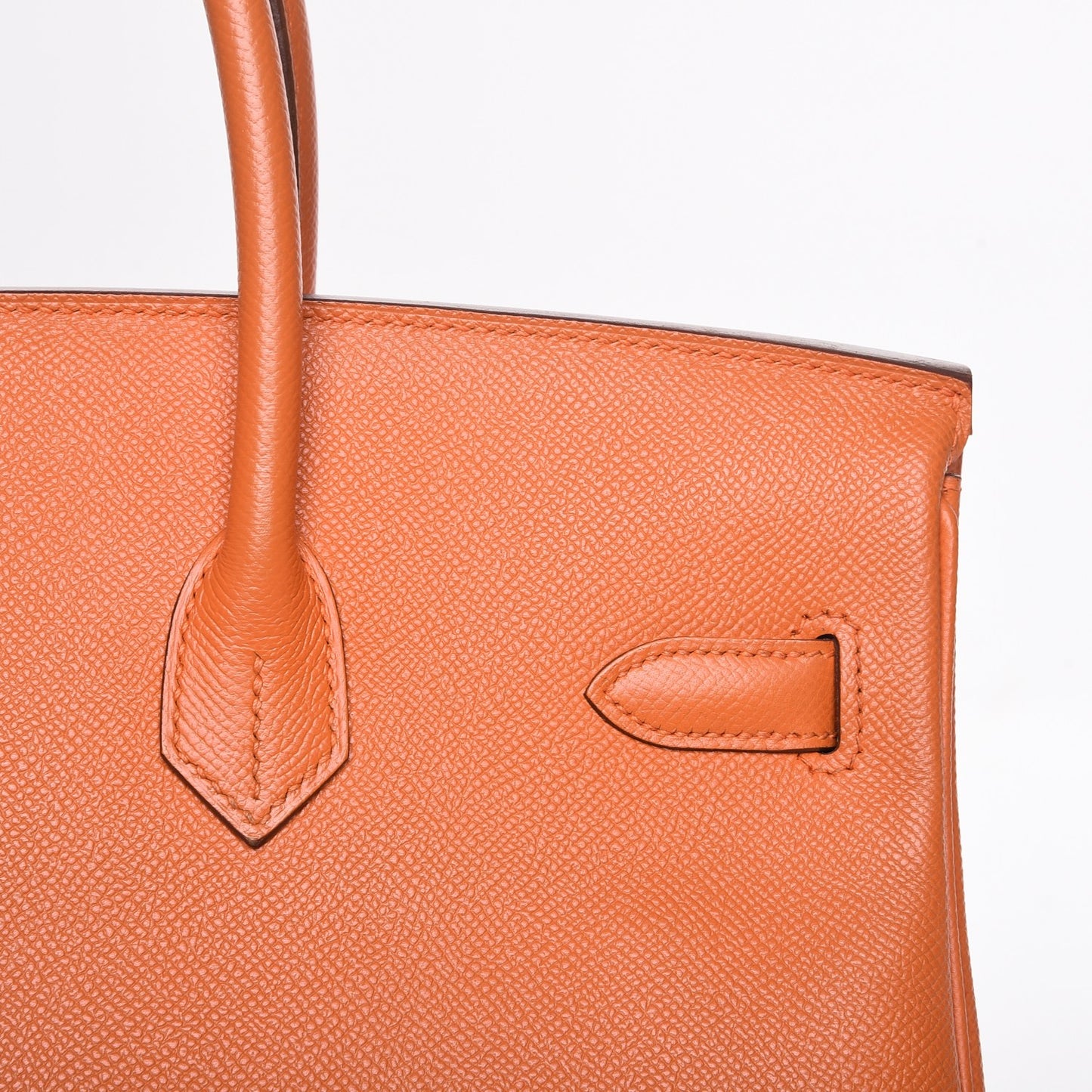Epsom Birkin 35 Orange