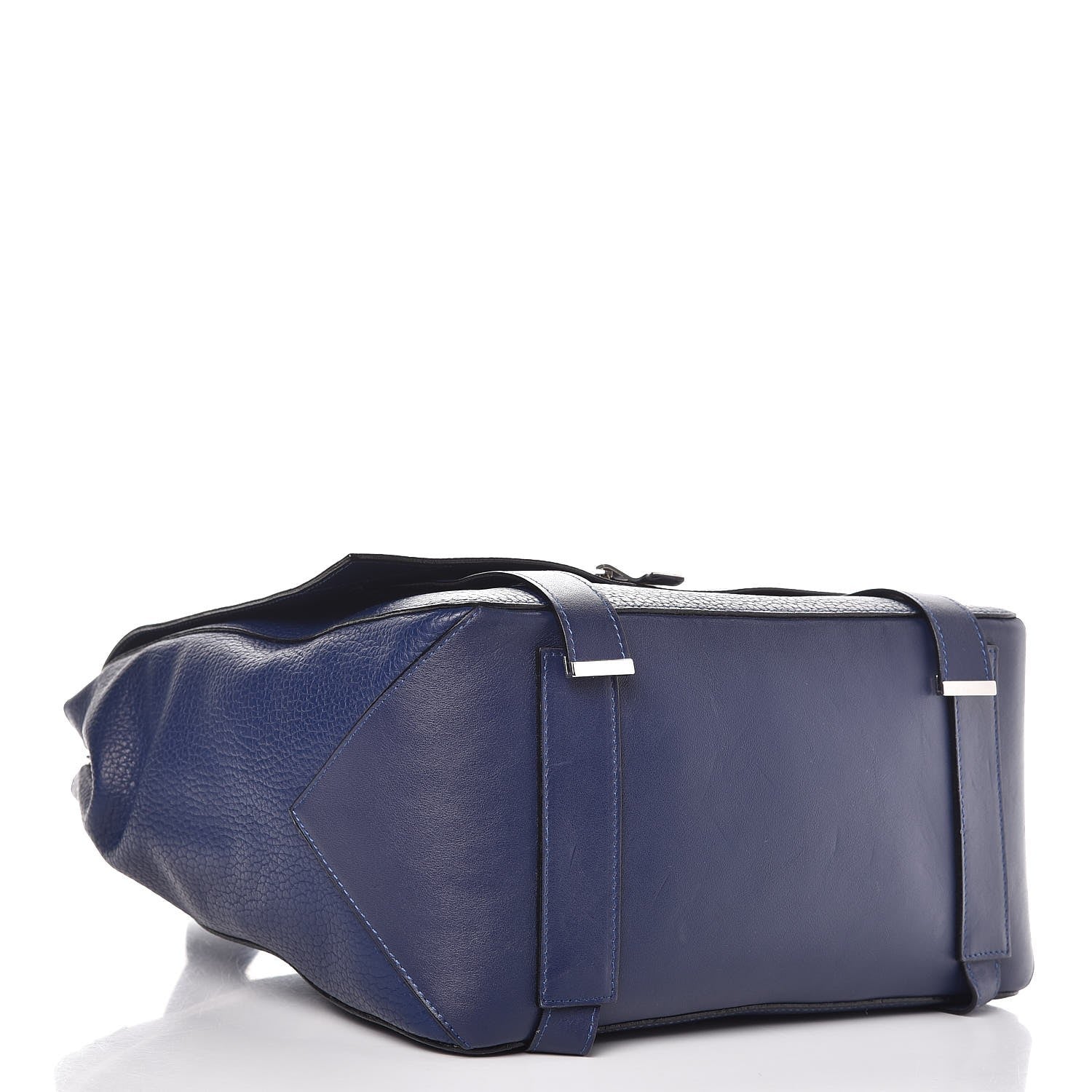 Proenza Schouler Pebbled Calfskin PS Courier Backpack True Navy 4 of 7