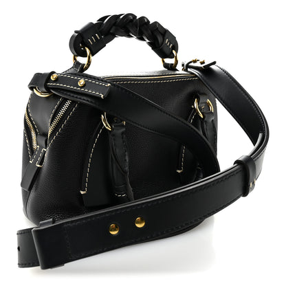 Chloe Calfskin Small Daria Full Blue 3 of 10