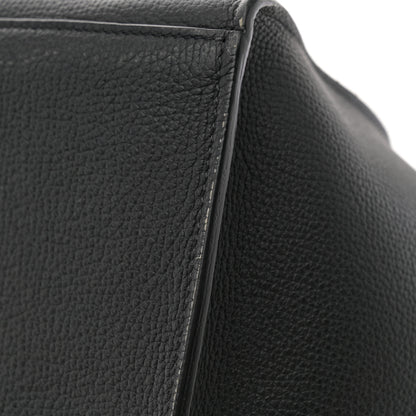 Celine Supple Grained Calfskin Small Long Strap Big Bag Black 12 of 16