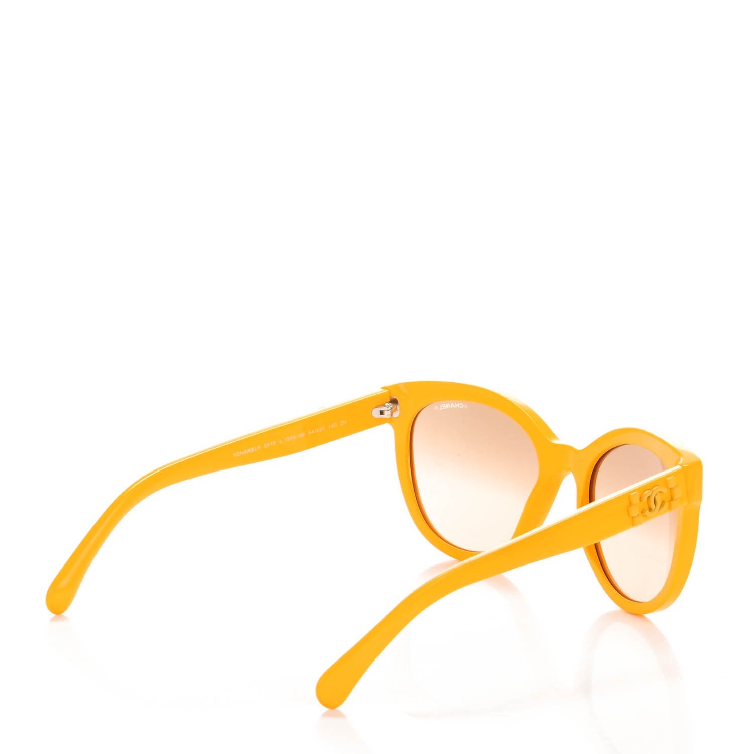 Chanel Boy Brick Sunglasses 5315 Yellow 2 of 4