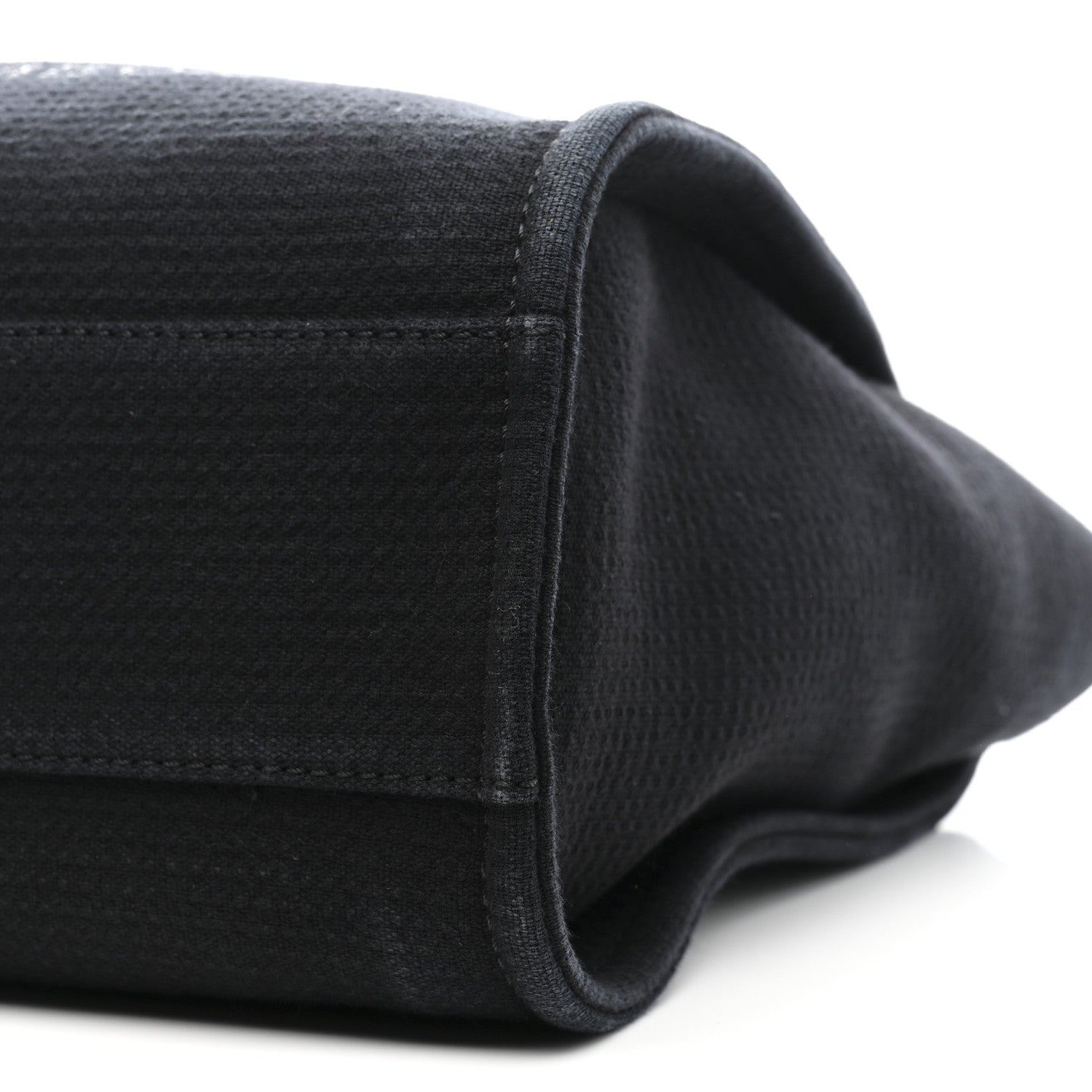 Chanel Mixed Fibers Small Deauville Tote Black 11 of 14