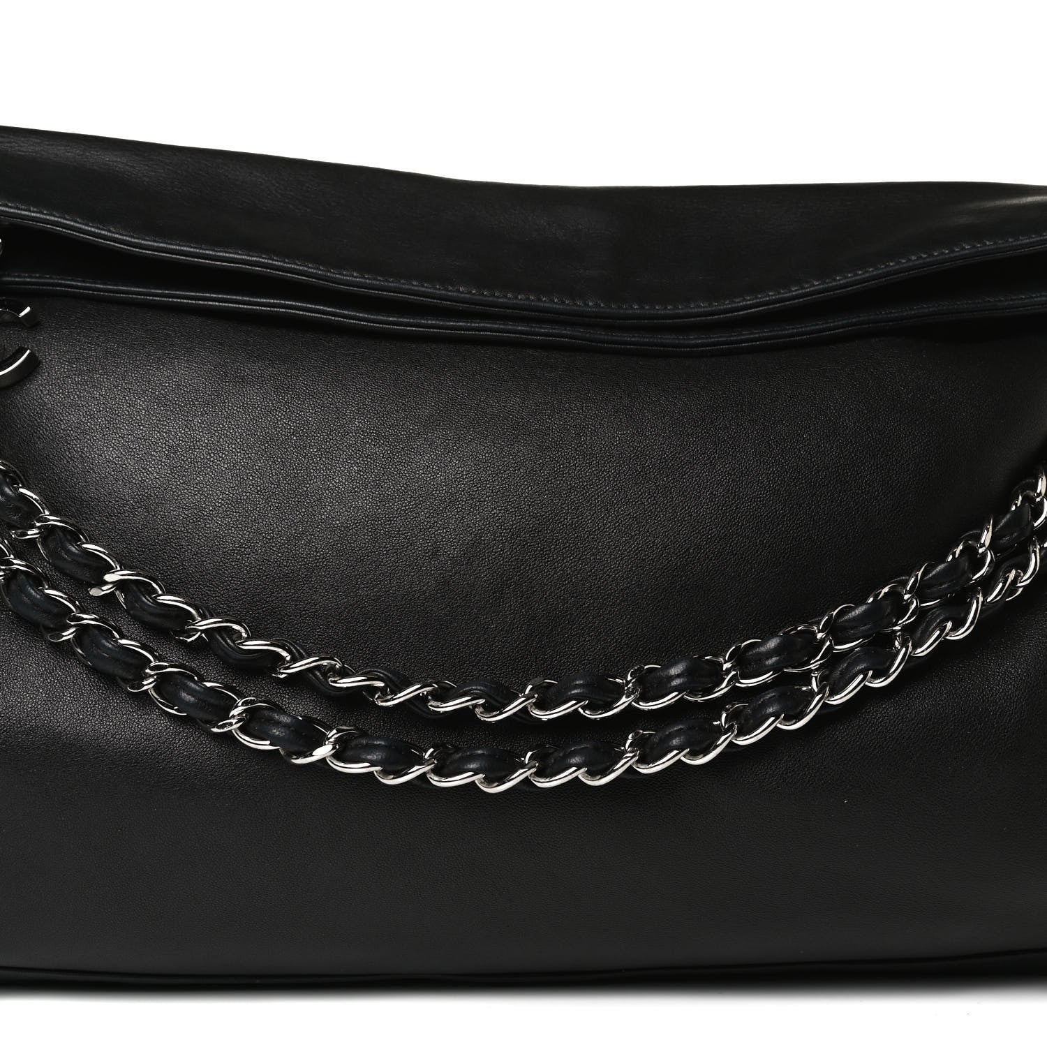 Chanel Lambskin Ultimate Soft Hobo Black 8 of 16