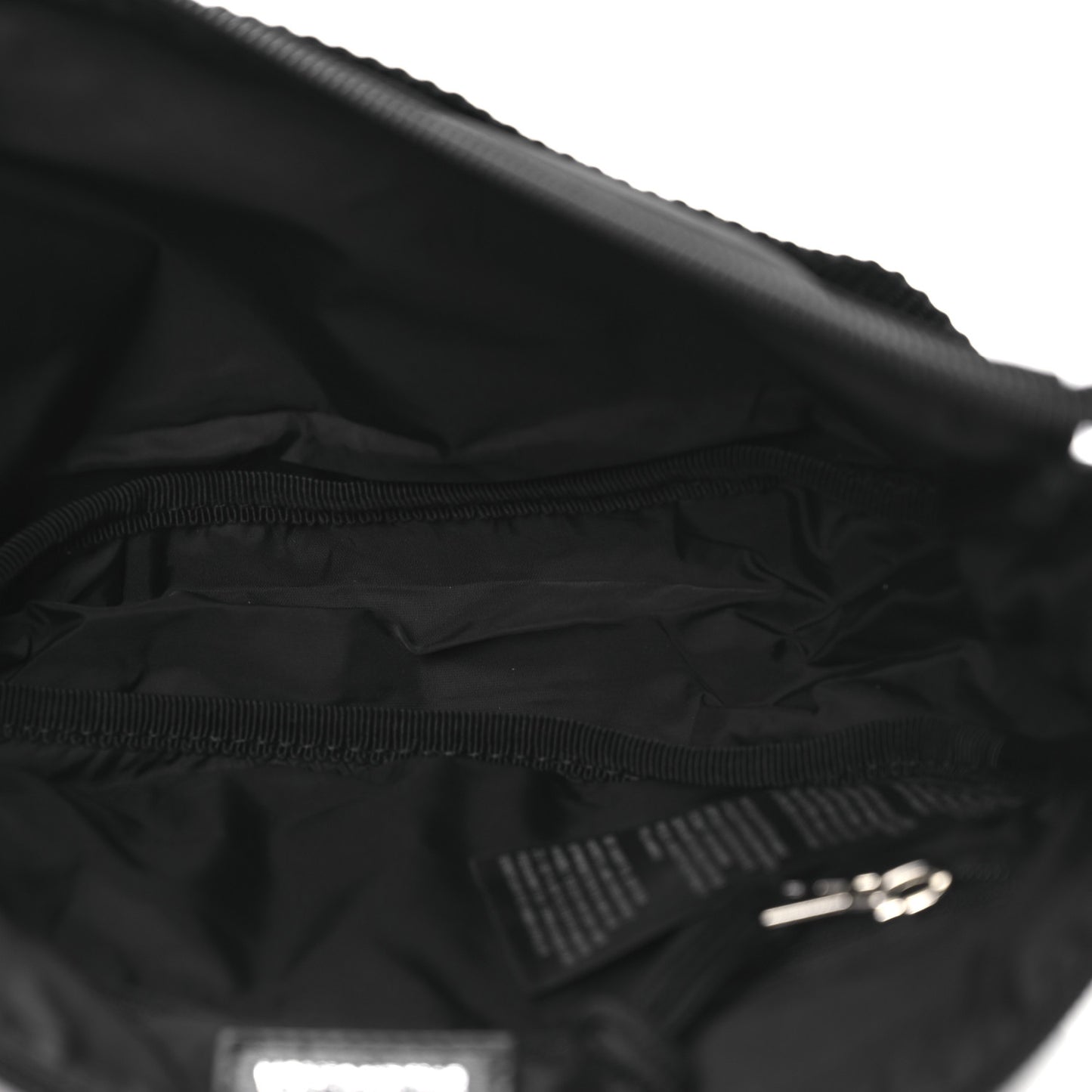 Recycled Sport Nylon Logo Embroidered Wheel Sling Bag Black Pink