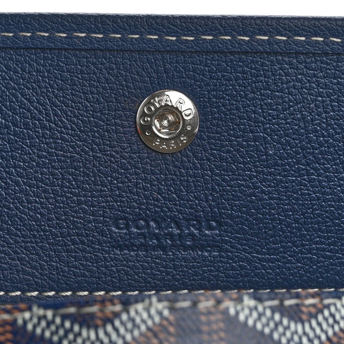 Goyardine Pouch Navy