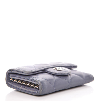 Chanel Lambskin Quilted 6 Key Holder Lavender 4 of 18