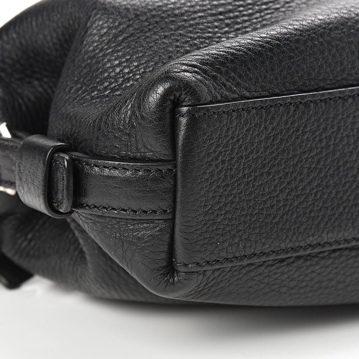 Waxed Calfskin Micro Nightingale Black