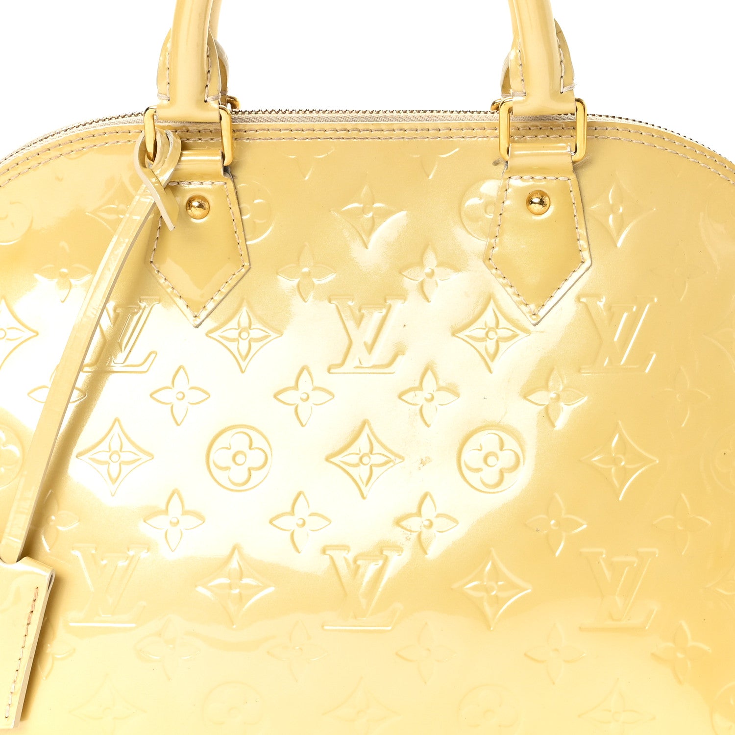 Louis Vuitton Vernis Alma PM  Blanc Corail 7 of 9