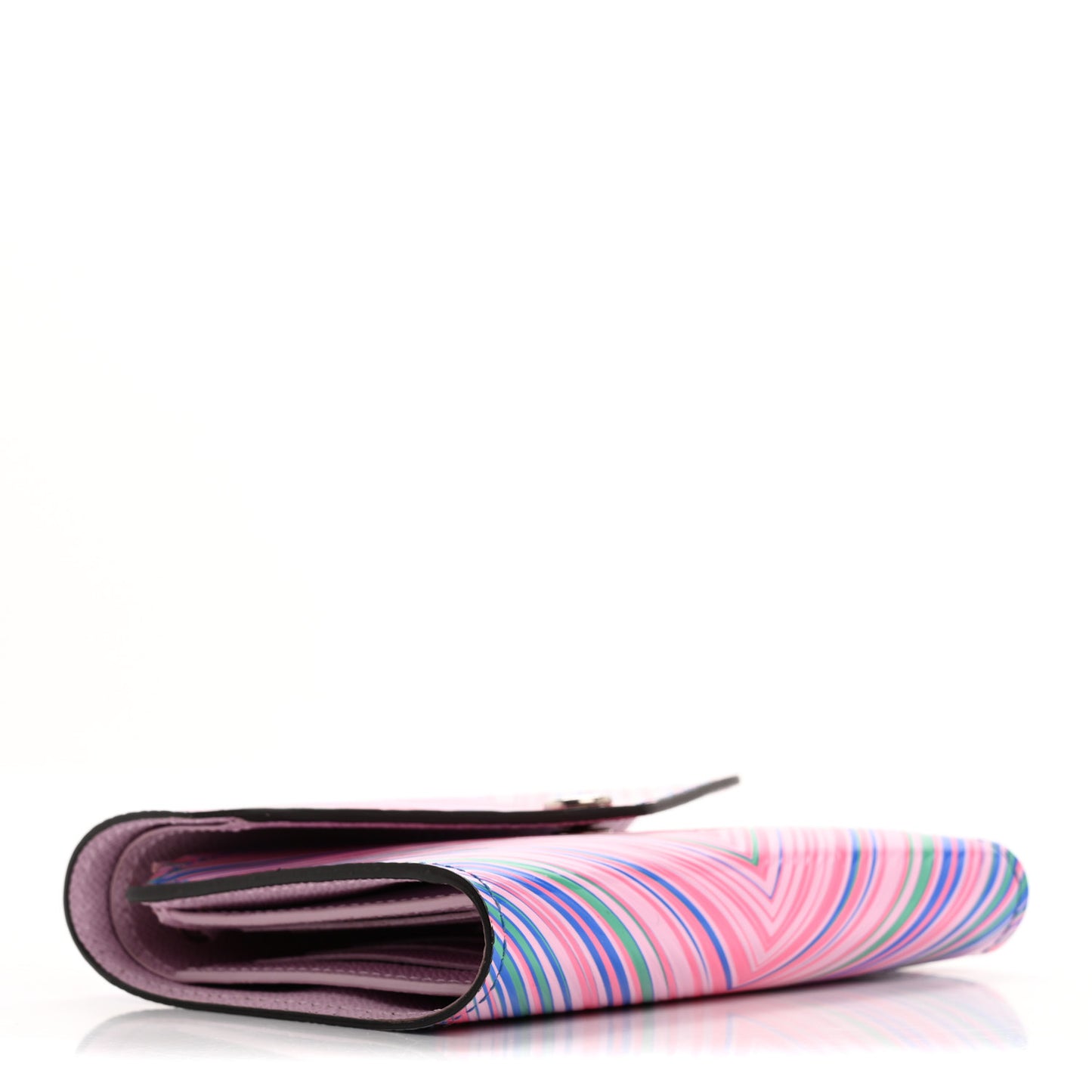 Epi Tropical Victorine Wallet Blue Rose