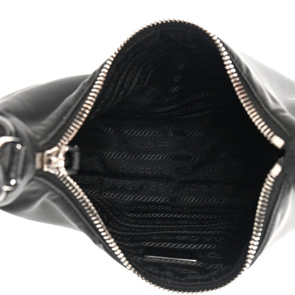 Prada Tessuto Nylon Saffiano Mini Re-Edition 2005 Bag Black 5 of 16