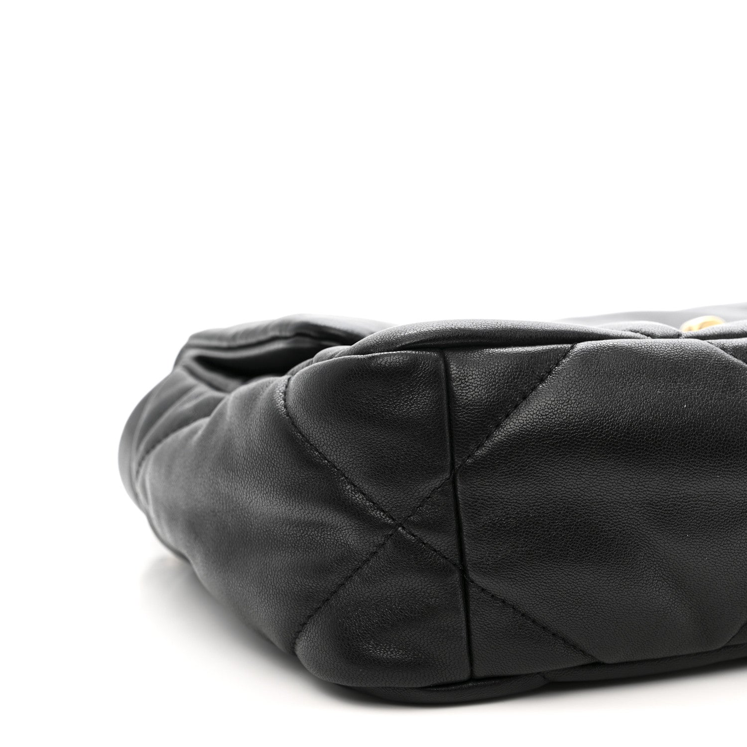 Chanel Lambskin Quilted Medium Chanel 19 Flap Black 9 of 12