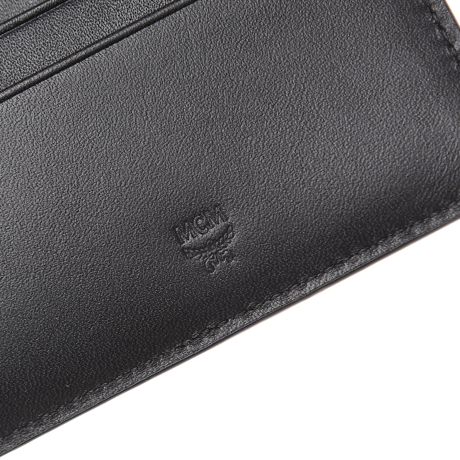 MCM Visetos Bi-Fold Wallet Black 5 of 5