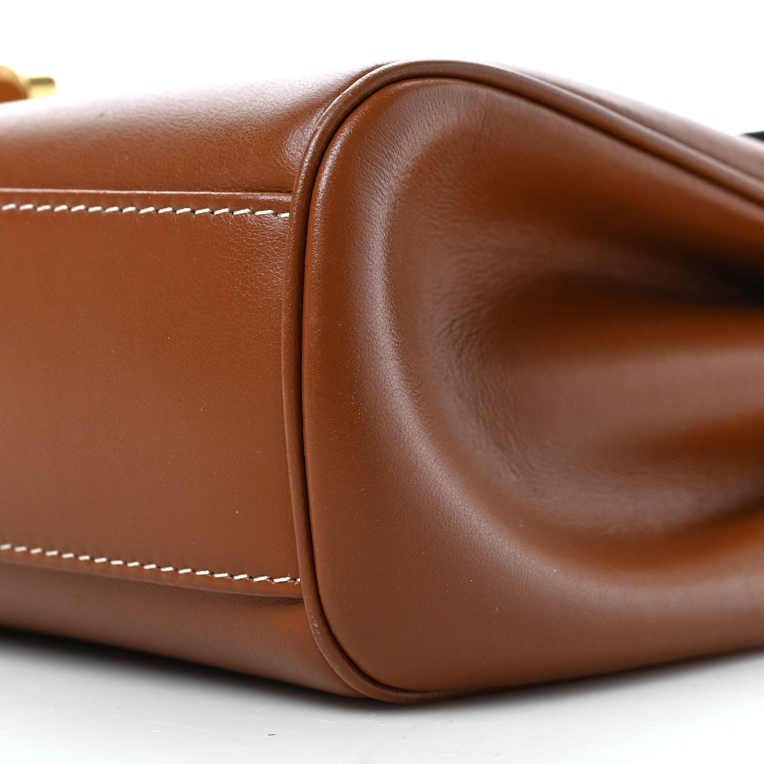 Celine Smooth Calfskin Teen Soft 16 Shoulder Bag Tan 8 of 8