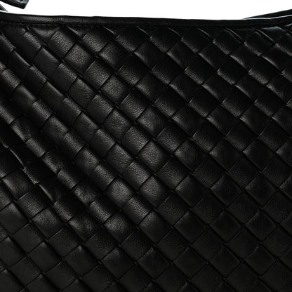 Bottega Veneta Supple Nappa Intrecciato Padded Medium Veneta Hobo Black 8 of 10