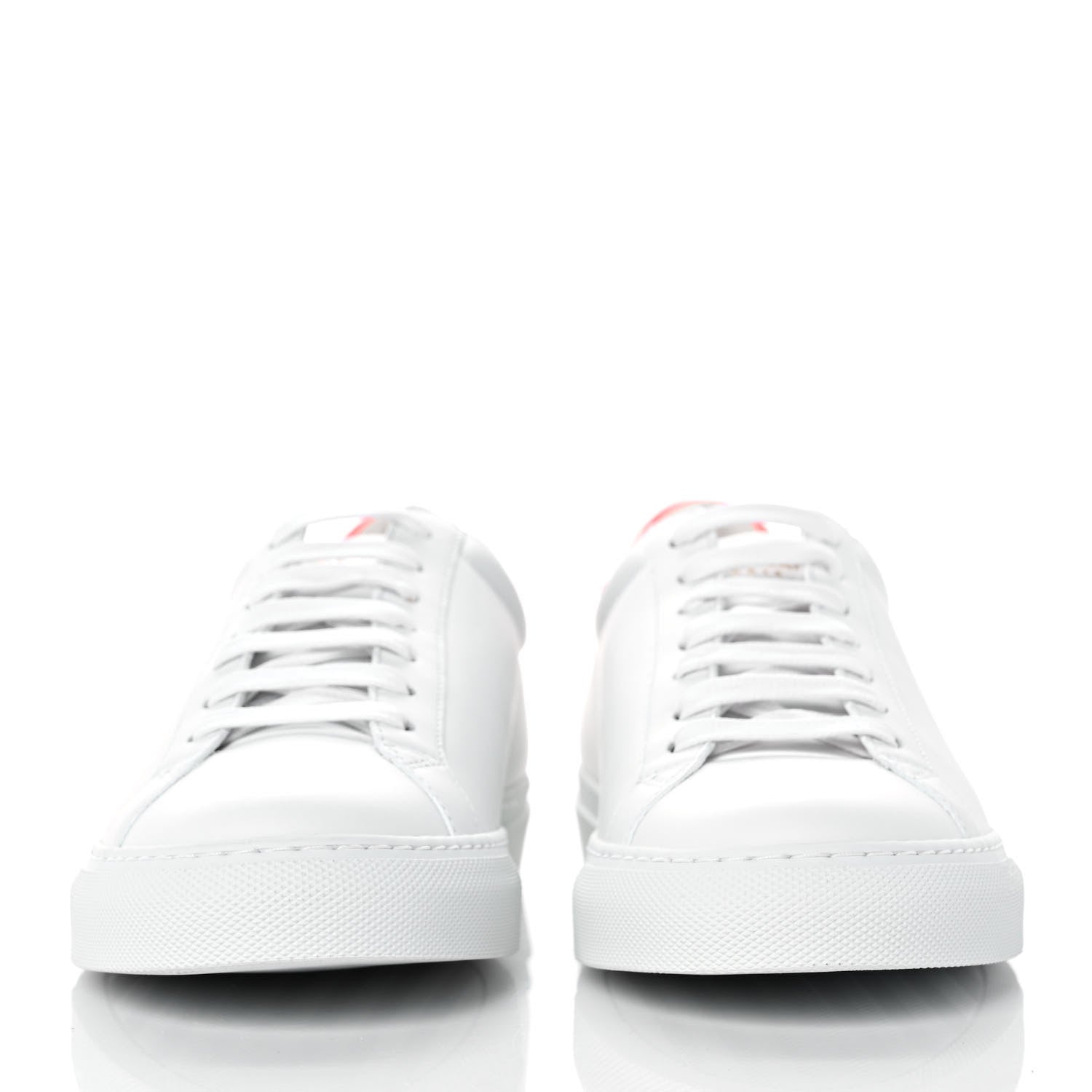 Givenchy Calfskin Womens Urban Street Sneakers 40 White Neon Pink 2 of 8