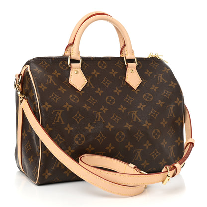 Louis Vuitton Monogram Speedy Bandouliere 30 3 of 11