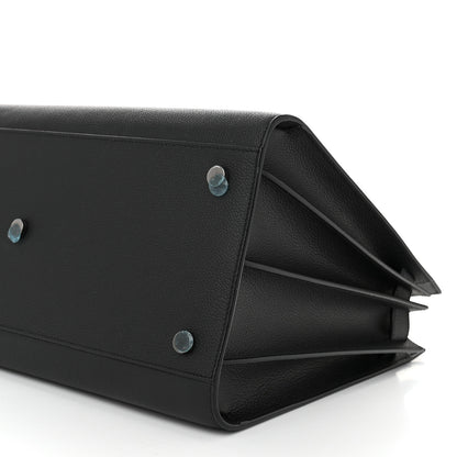 Saint Laurent Grained Calfskin Large Sac De Jour Carryall Black 9 of 9