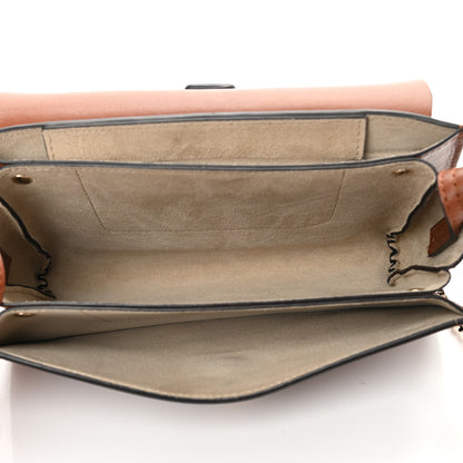 Chloe Suede Calfskin Small Faye Shoulder Bag Tobacco 5 of 17