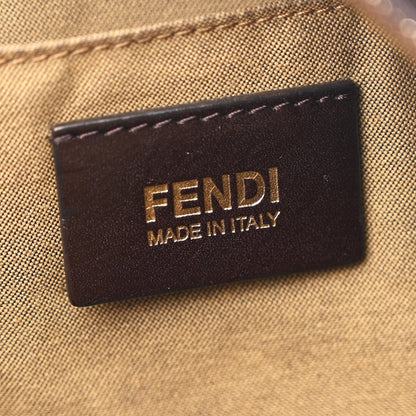 Fendi Zucca Cuoio Lucido Chef Crossbody Bag Tobacco Moro 6 of 10