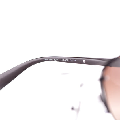 Prada Aviator Sunglasses SPS 56M Black 7 of 10