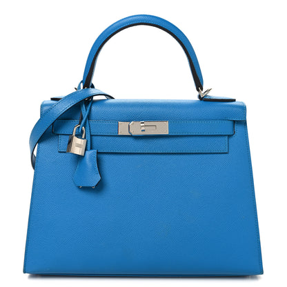 Hermes Epsom Kelly Sellier 28 Bleu Zanzibar 1 of 11