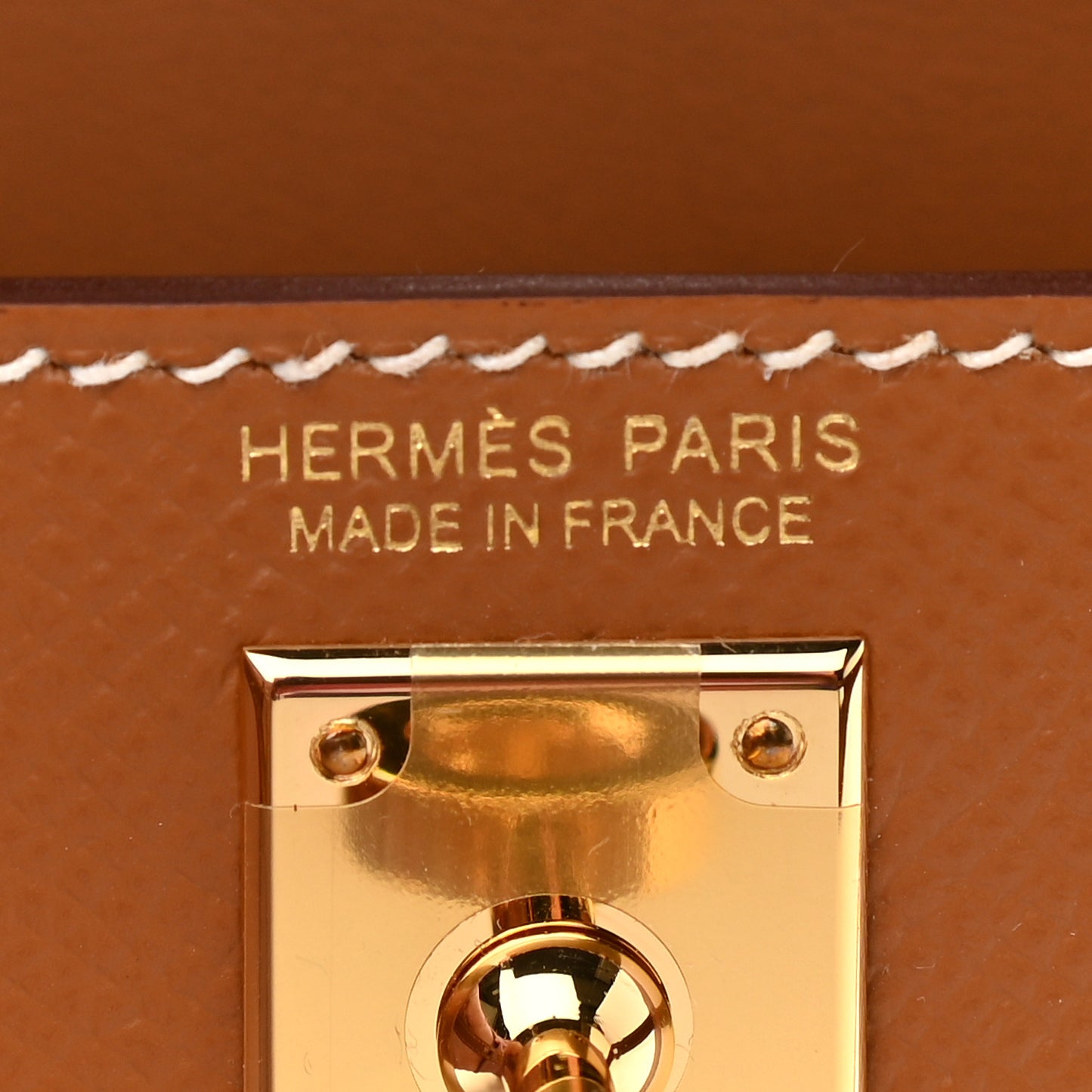 Epsom Mini Kelly Sellier 20 Gold