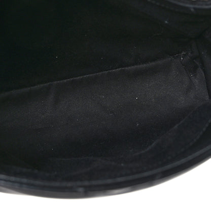 Saint Laurent Calfskin Y Quilted Monogram Medium Loulou Chain Satchel Black 5 of 10