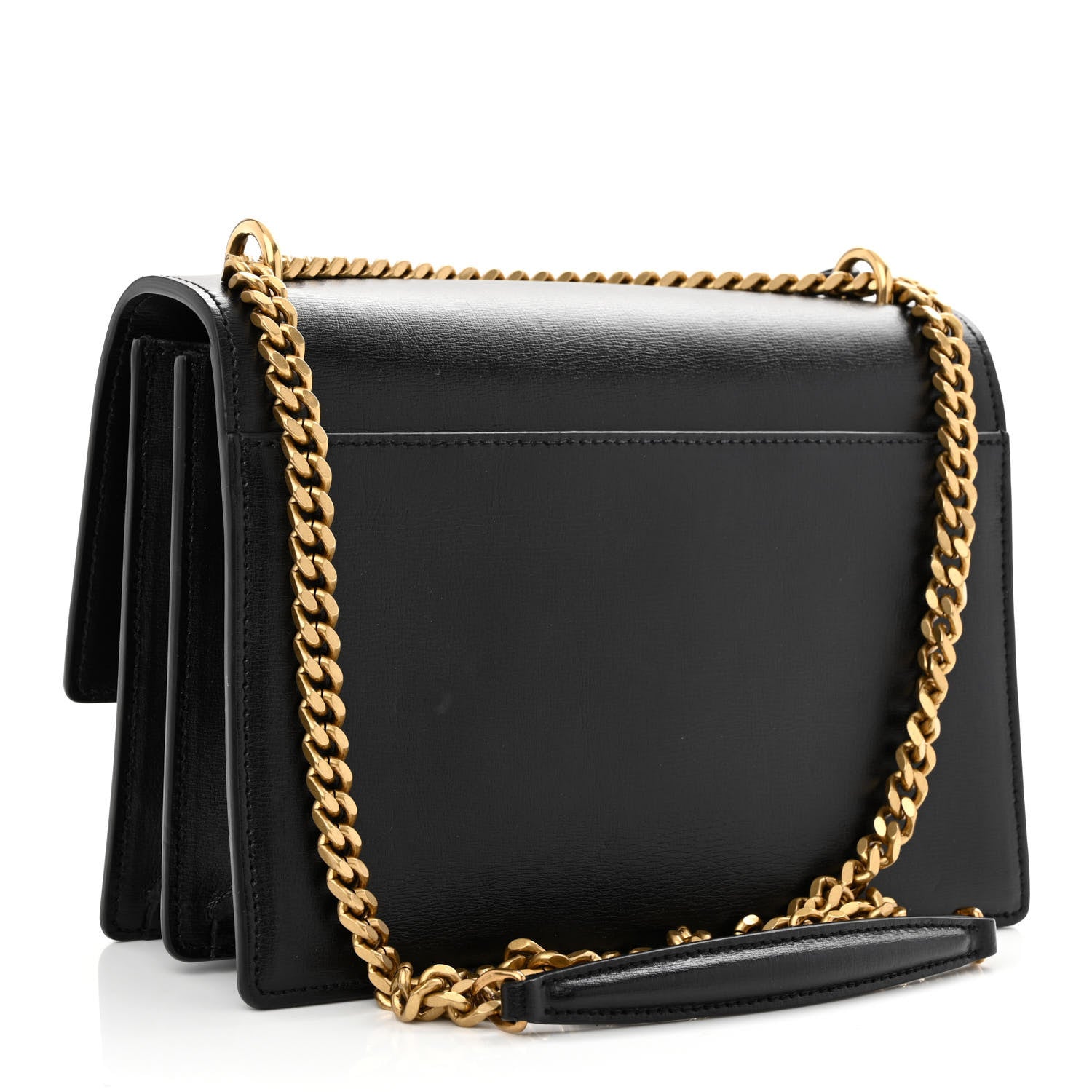 Saint Laurent Calfskin Medium Monogram Sunset Black 3 of 10