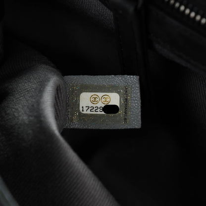 Chanel Iridescent Calfskin Large Coco Daily Flap Black 7 of 7