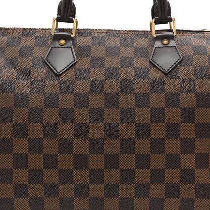 Louis Vuitton Damier Ebene Speedy 30 8 of 10