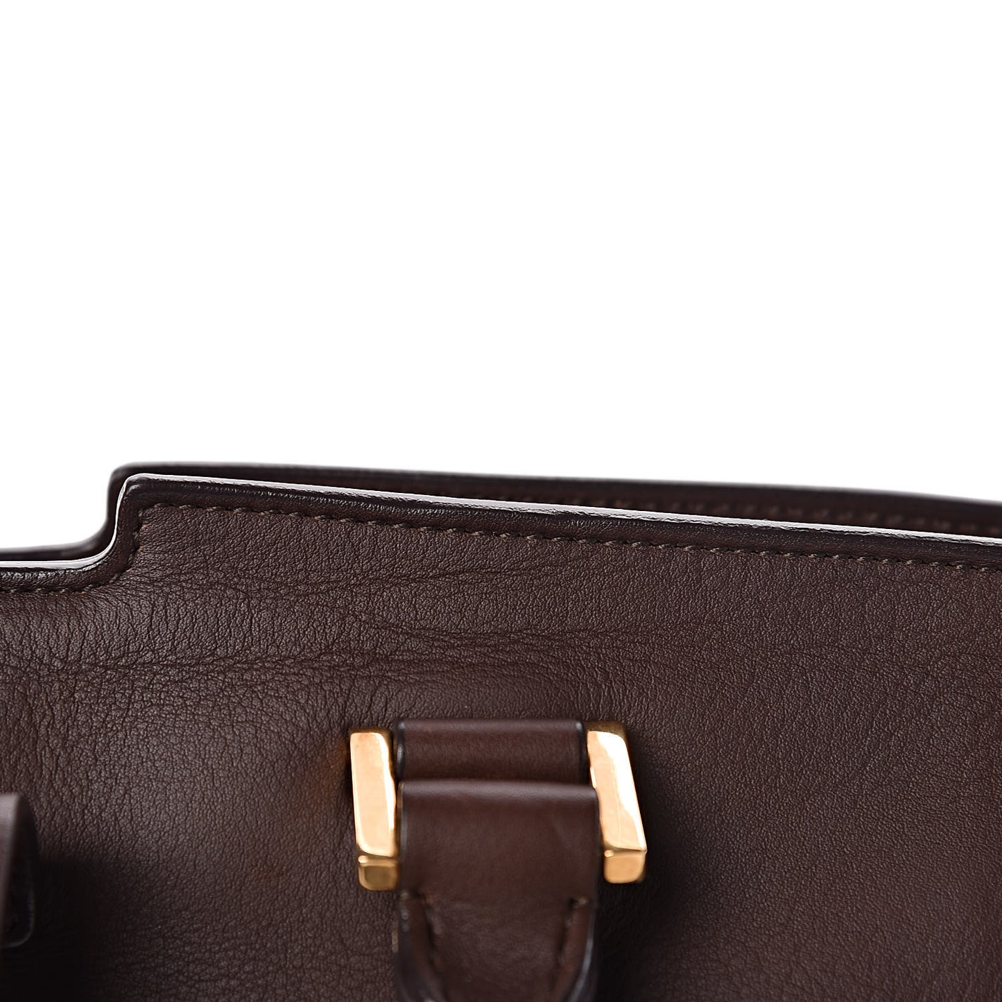 Calfskin Medium Classic Y Cabas Brown