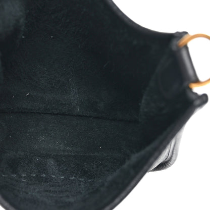 Hermes Taurillon Clemence Evelyne TPM Black 5 of 9