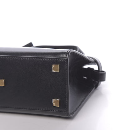 Saint Laurent Smooth Calfskin Manhattan Nano Shopper Tote Black 8 of 9