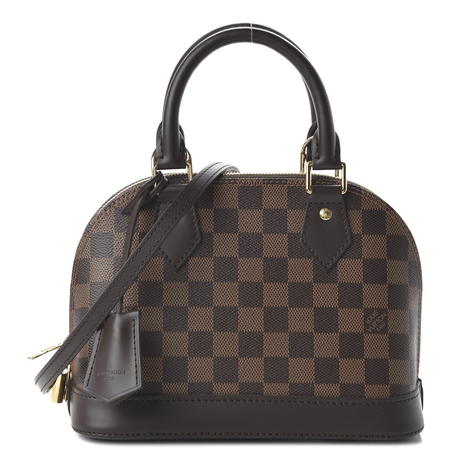 Louis Vuitton Damier Ebene Alma BB 1 of 9
