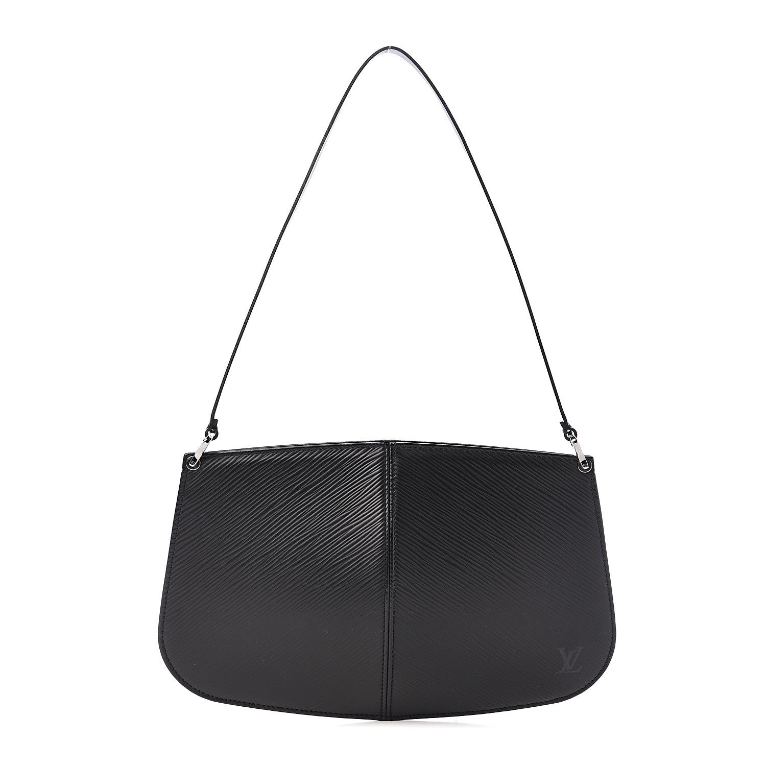 Louis Vuitton Epi Demi Lune Pochette Black 1 of 8