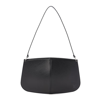 Louis Vuitton Epi Demi Lune Pochette Black 1 of 8